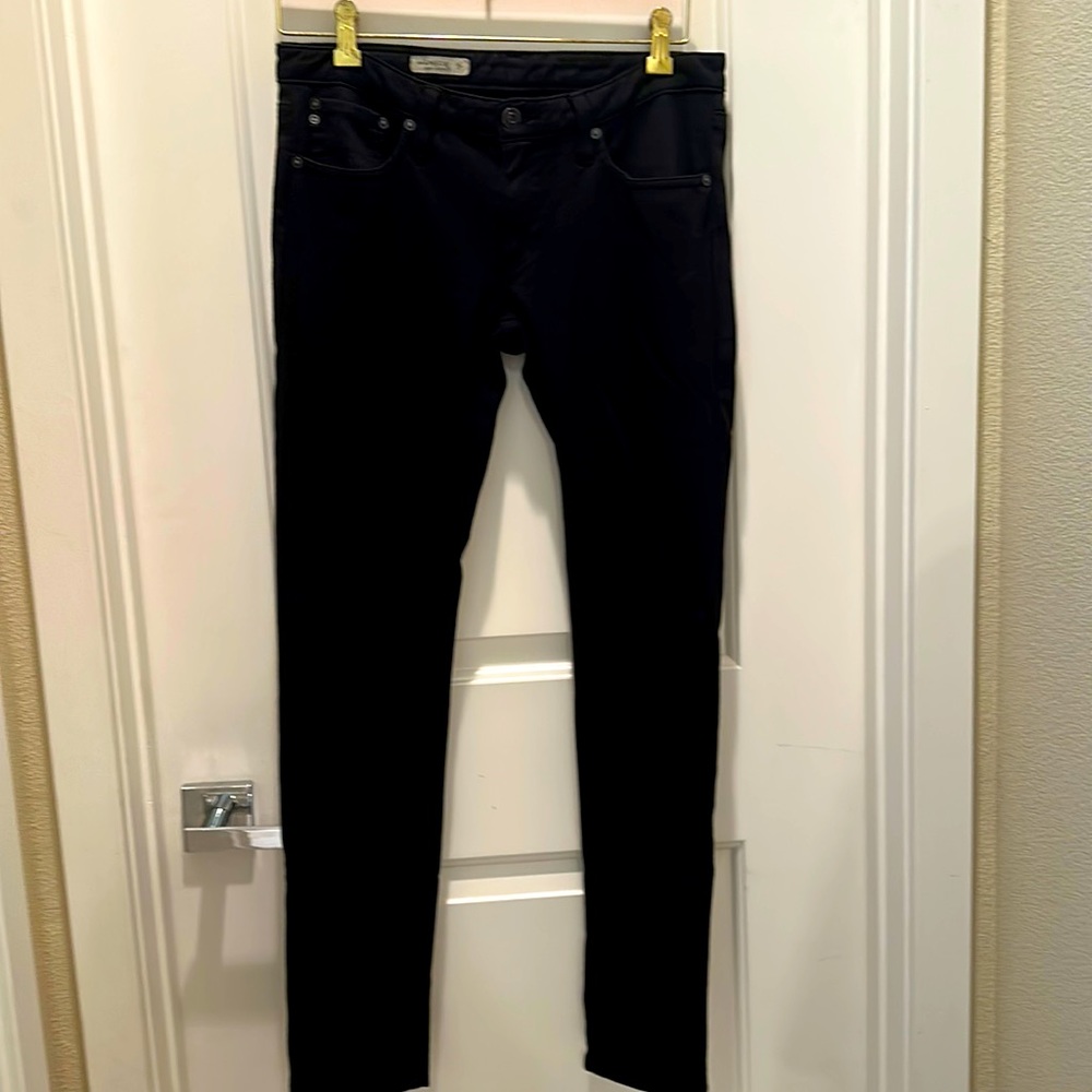 AG Jeans black low rise the Legging super skinny fit